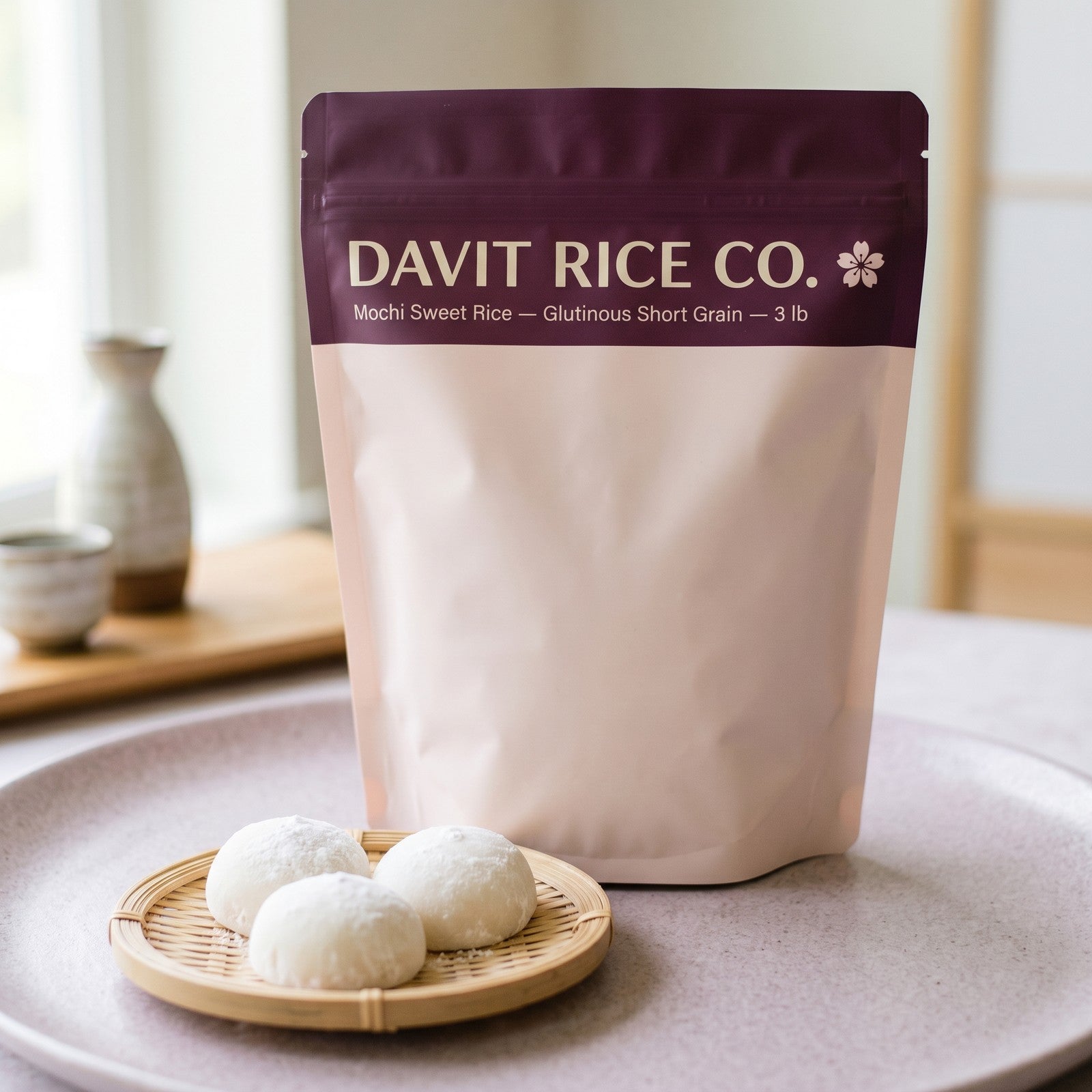Mochi Sweet Rice — 3 lb Bag