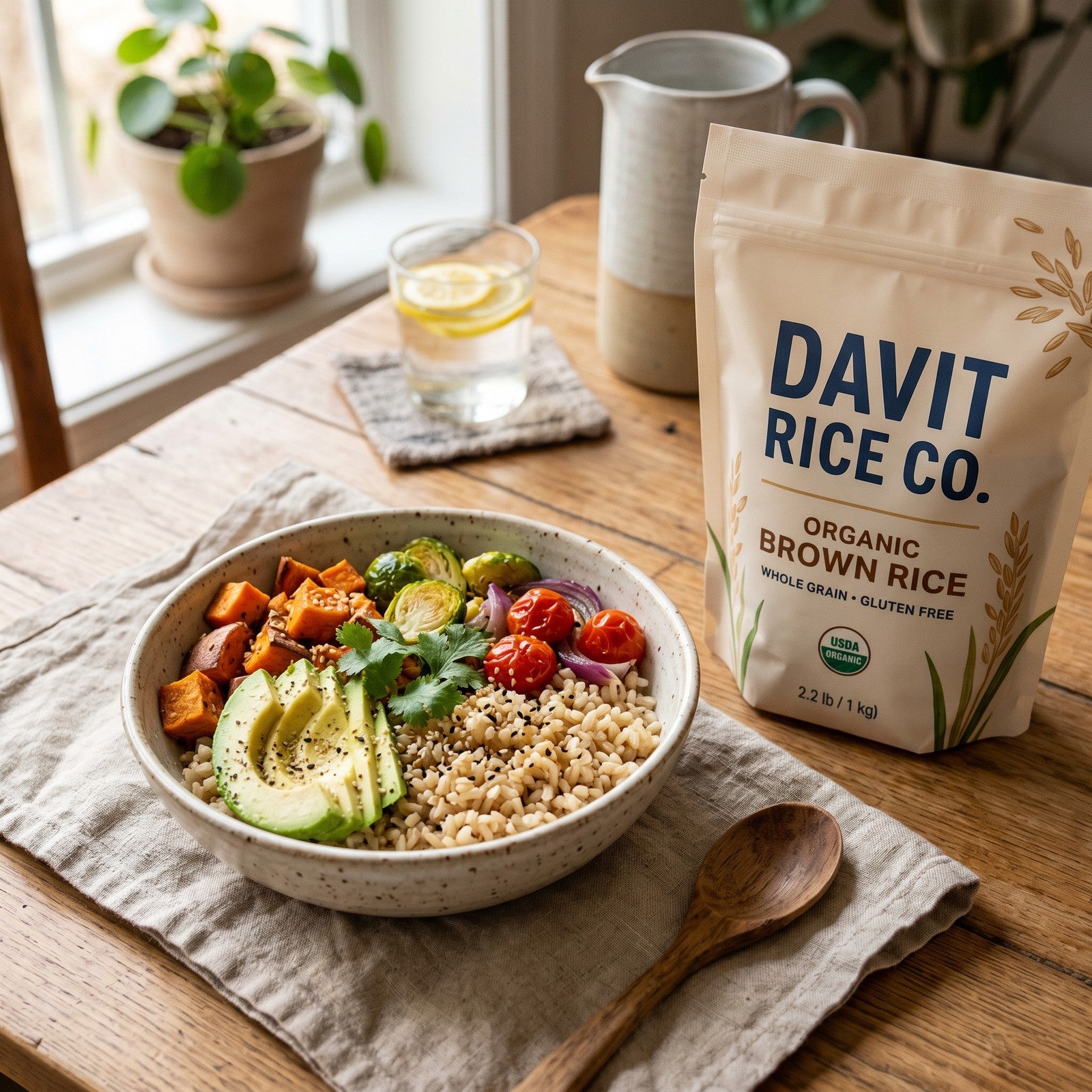 Organic California Brown Rice — 5 lb Bag