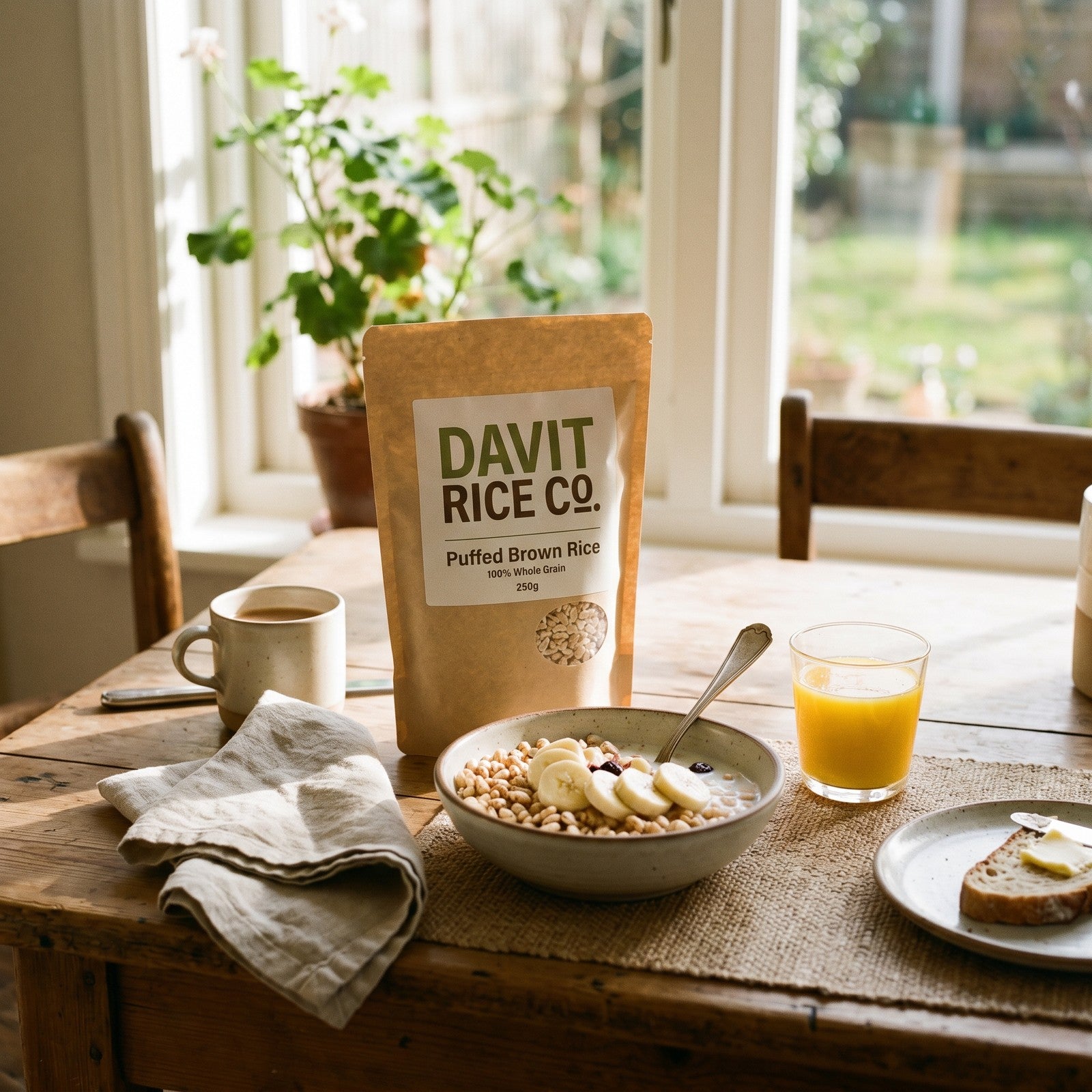 Puffed Brown Rice Cereal — 12 oz