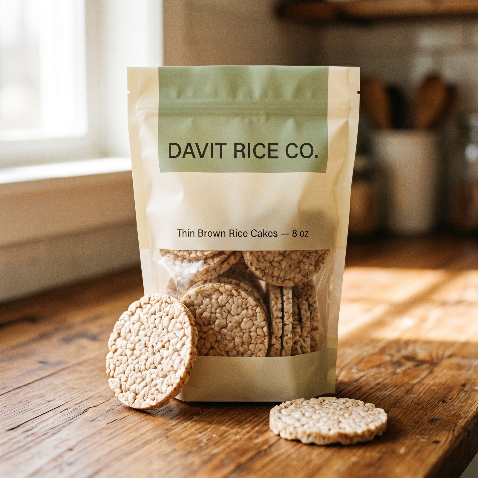Thin Brown Rice Cakes — 8 oz