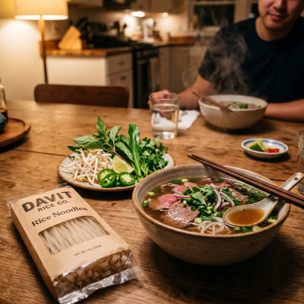 California Rice Noodles — 1 lb